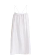 Loup Charmant Classic Scoop-neck Silk-satin Slip Dress