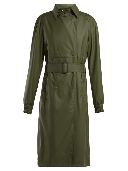 Matchesfashion.com Paco Rabanne - Double Breasted Trench Coat - Womens - Khaki