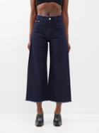 Wandler - Lotus Raw-hem Cropped Jeans - Womens - Denim