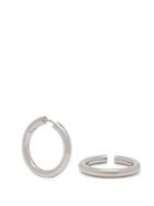 Alan Crocetti Sterling Silver Earring And Cuff Set