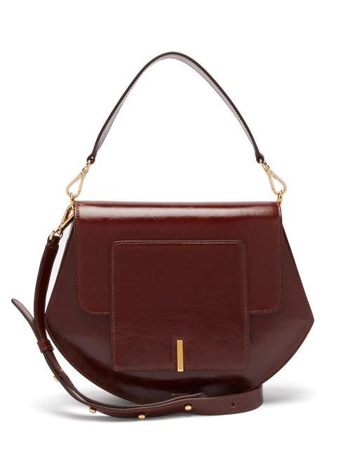 Matchesfashion.com Wandler - Al Leather Cross Body Bag - Womens - Burgundy