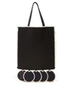 Loewe Gate Whip-stitched Leather Tote Bag