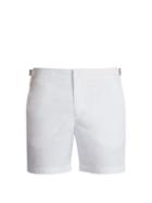 Matchesfashion.com Orlebar Brown - Bulldog Swim Shorts - Mens - White