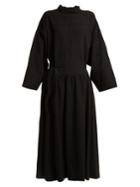 Joseph Camille Creased-effect Waist-tie Dress