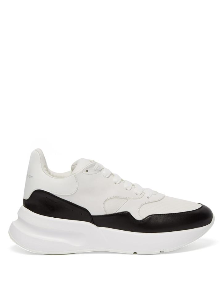 Alexander Mcqueen Runner Leather Trainers