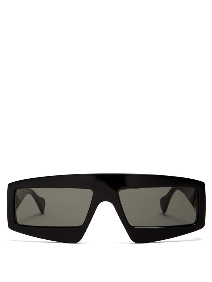 Gucci Logo-embellished Acetate Sunglasses