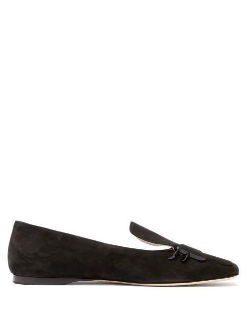 Matchesfashion.com Fendi - Ffreedom Suede Loafers - Womens - Black