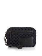 Christian Louboutin Aliosha Quilted-neoprene Pouch