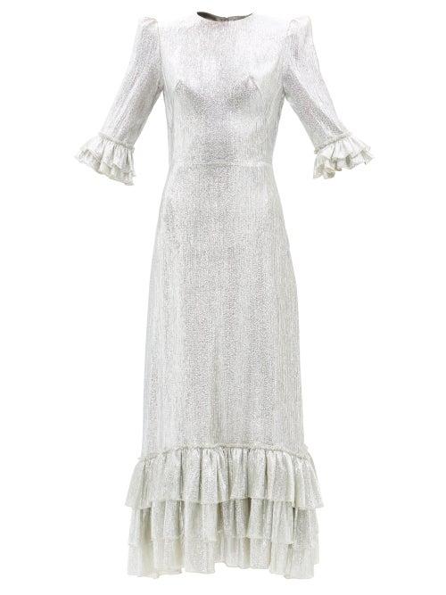 The Vampire's Wife - The Cinderella Lam Maxi Dress - Womens - Silver