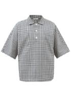 Barena Venezia - Ferigo Cotton-blend Seersucker Popover Shirt - Mens - Navy