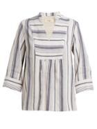 Matchesfashion.com Weekend Max Mara - Tandem Blouse - Womens - Navy White