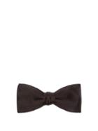 Matchesfashion.com Saint Laurent - Satin Silk Bow Tie - Mens - Black
