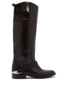 Matchesfashion.com Golden Goose Deluxe Brand - Charlye Leather Knee High Boots - Womens - Black