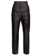 Matchesfashion.com Marni - Tailored Straight-leg Trousers - Womens - Black