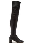 Proenza Schouler - Glove Leather Over-the-knee Boots - Womens - Black