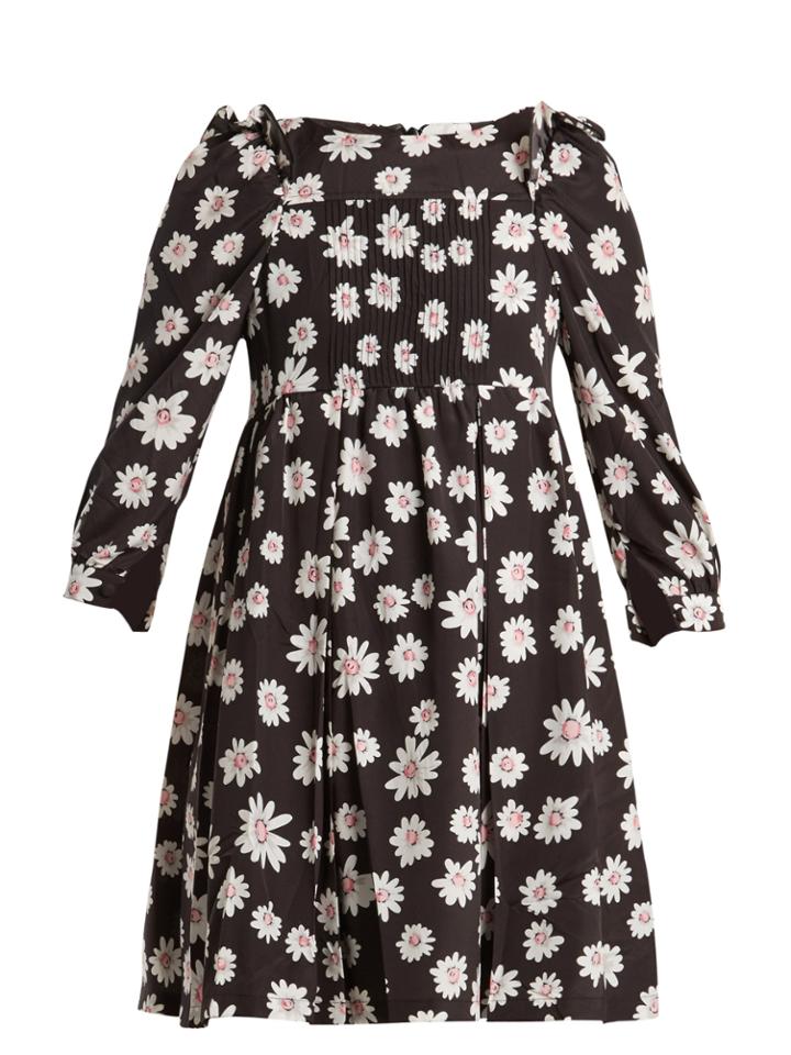 Balenciaga Long-sleeved Baby Doll Dress