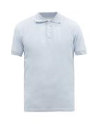 Matchesfashion.com Brunello Cucinelli - Cotton-piqu Polo Shirt - Mens - Light Blue