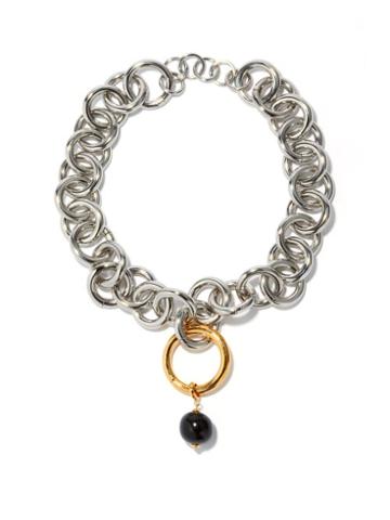 Ladies Jewellery Jil Sander - Chunky Spherical-charm Choker - Womens - Silver