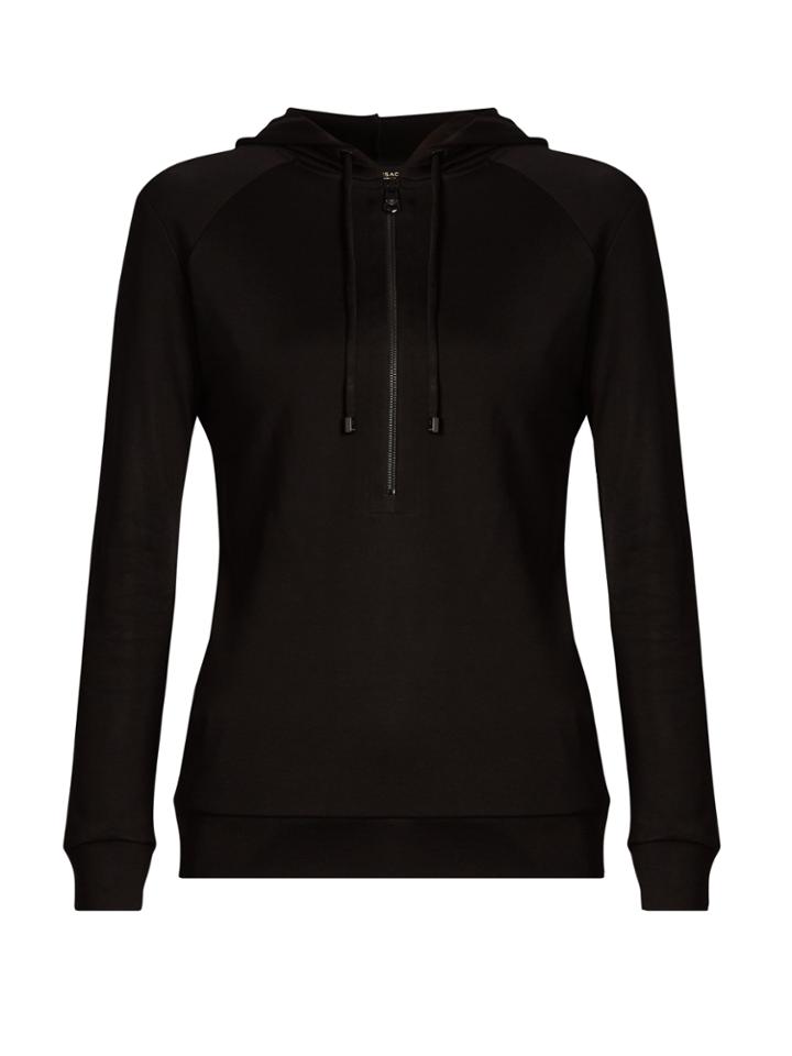 Versace Half-zip Logo-embroidered Hooded Jacket