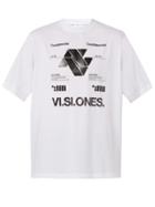 Matchesfashion.com Marcelo Burlon - Vi. Si Ones Printed Cotton Jersey T Shirt - Mens - White Black