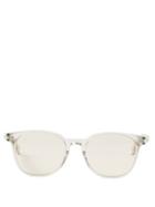 Saint Laurent - Square Acetate Sunglasses - Womens - Beige