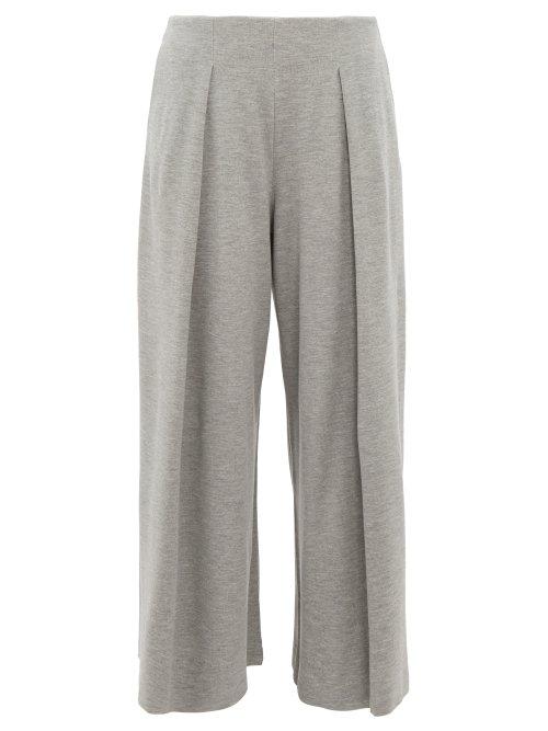 Matchesfashion.com Weekend Max Mara - Pevera Track Pants - Womens - Light Grey