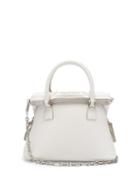 Matchesfashion.com Maison Margiela - 5ac Mini Leather Cross Body Bag - Womens - White