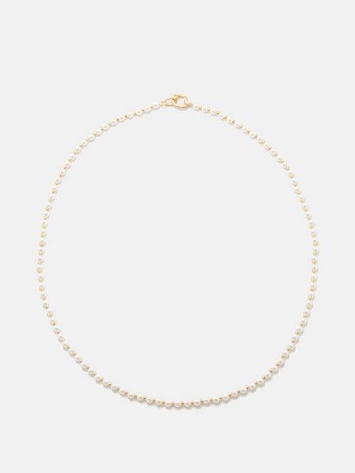 Irene Neuwirth - Akoya Pearl & 18kt Gold Necklace - Womens - Pearl