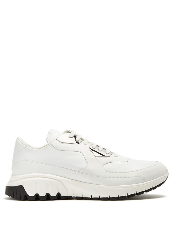 Neil Barrett Urban Low-top Leather Trainers