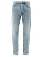 Sunflower - Light-wash Organic-cotton Straight-leg Jeans - Mens - Light Blue