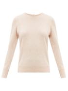 Matchesfashion.com Altuzarra - Yumi Back-buttoned Cashmere Sweater - Womens - Light Pink