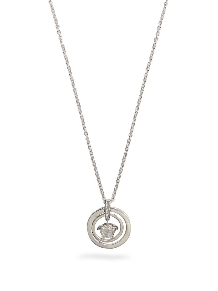 Versace Double-circle Medusa Necklace