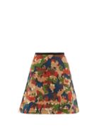 Matchesfashion.com La Fetiche - Camouflage Print Cotton Mini Skirt - Womens - Multi