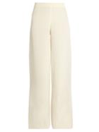 Ryan Roche Wide-leg Silk Trousers