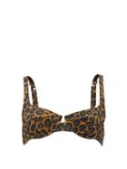 Matchesfashion.com Fisch - Grenadins Leopard-print Bikini Top - Womens - Leopard