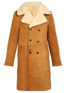 Matchesfashion.com Officine Gnrale - Arnie Shearling Coat - Mens - Camel