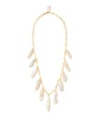 Matchesfashion.com Timeless Pearly - Baroque Pearl Drop Necklace - Womens - Pink
