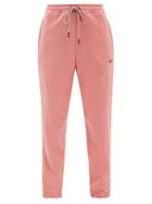 Reebok X Victoria Beckham - Logo-embroidered Cotton-jersey Track Pants - Womens - Pink