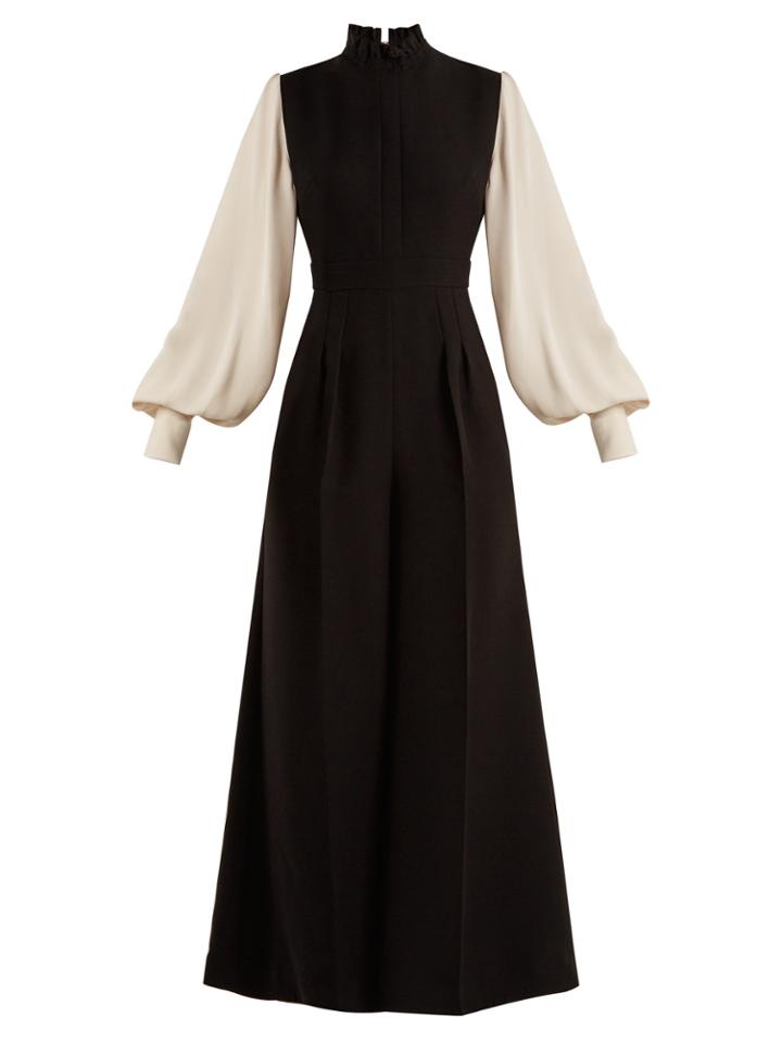 Roksanda Torno Contrast-sleeved Jumpsuit