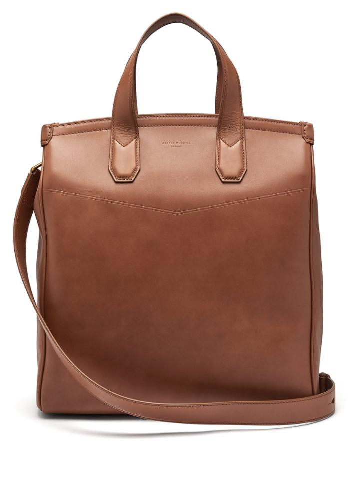 Dunhill Duke Leather Tote Bag