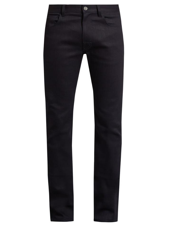 Raf Simons Duct-tape Slim-leg Jeans
