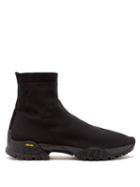 Matchesfashion.com 1017 Alyx 9sm - Hiking Boot Style Stretch Knit Trainers - Mens - Black
