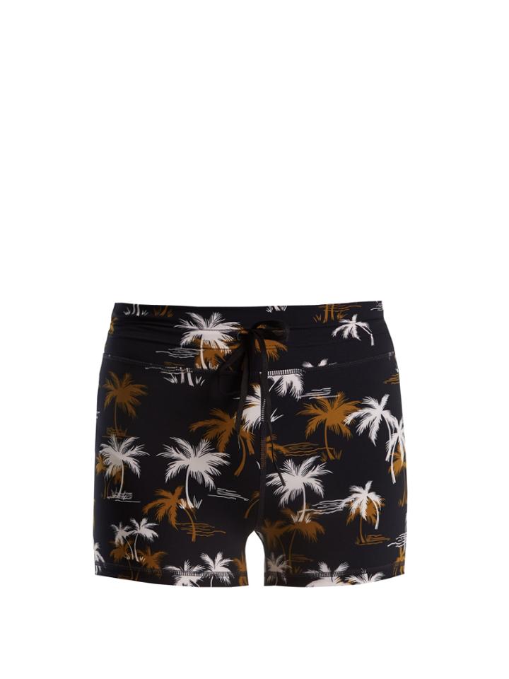 The Upside Acapulco Speechless Tree-print Performance Shorts