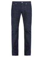 Maison Kitsuné Mid-rise Straight-leg Jeans