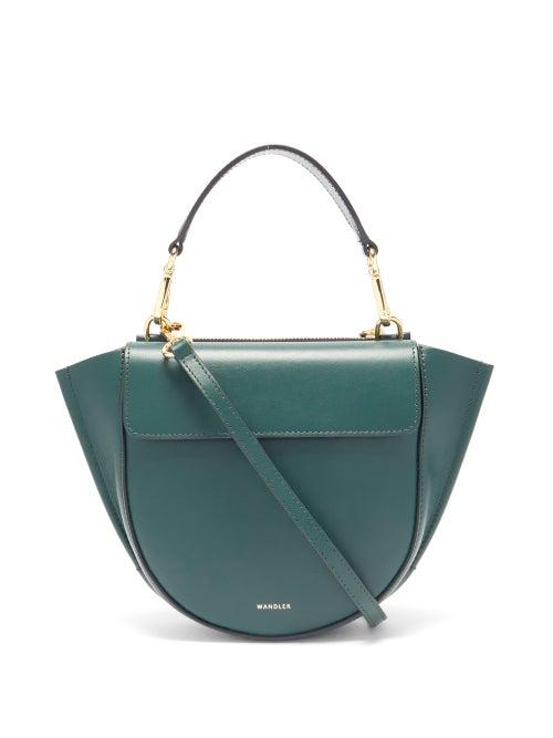 Matchesfashion.com Wandler - Hortensia Mini Leather Cross-body Bag - Womens - Dark Green