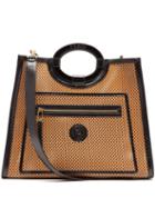 Matchesfashion.com Fendi - Runaway Medium Cut Out Leather Tote - Womens - Tan