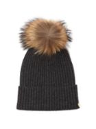 Yves Salomon Cashmere And Wool-blend Beanie Hat