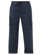 Jacquemus - Giardino Cotton-blend Twill Cargo Trousers - Mens - Navy