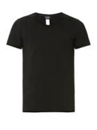 Matchesfashion.com Hanro - Crew Neck Stretch Cotton Jersey T Shirt - Mens - Black
