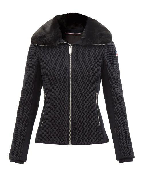 Fusalp - Montana Iv Faux-fur Collar Ski Jacket - Womens - Navy